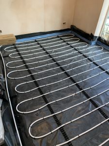 In Screed Underfloor Heating System