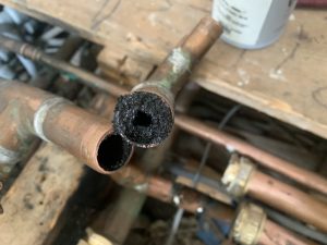 Blocked Heating Pipework