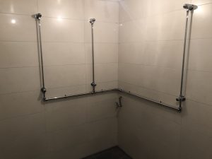 Bishops stortford cricket club shower area