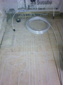 Haslingfield Manor bespoke underfloor heating